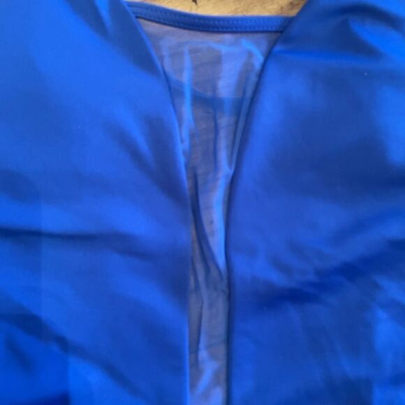 Bikini Village “my bikini story’ one piece bathing suit swim blue - Picture 3 of 7